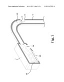 HEAT-DISSIPATING STRUCTURE FOR LED STREET LAMP diagram and image