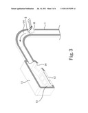 HEAT-DISSIPATING STRUCTURE FOR LED STREET LAMP diagram and image