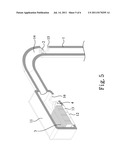 HEAT-DISSIPATING STRUCTURE FOR LED STREET LAMP diagram and image