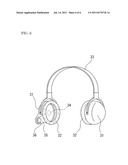 EAR-MUFF TYPE HEADSET FOR TWO-WAY COMMUNICATION diagram and image