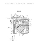 Printer with a cutter diagram and image