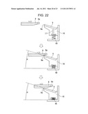 Cutter mechanism and printer with a cutter diagram and image