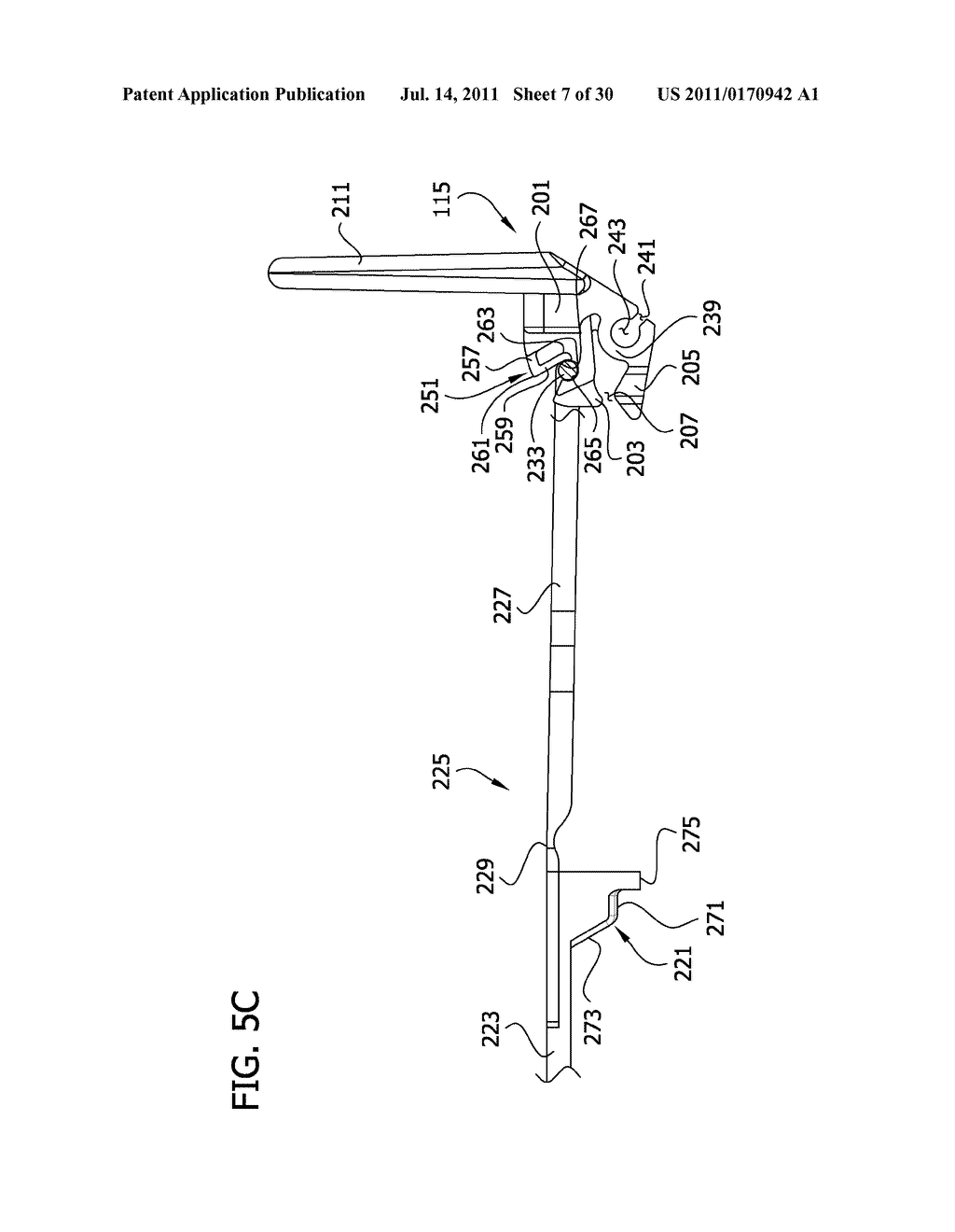 RING BINDER MECHANISM HAVING DUAL TIME BUFFER ACTUATOR - diagram, schematic, and image 08