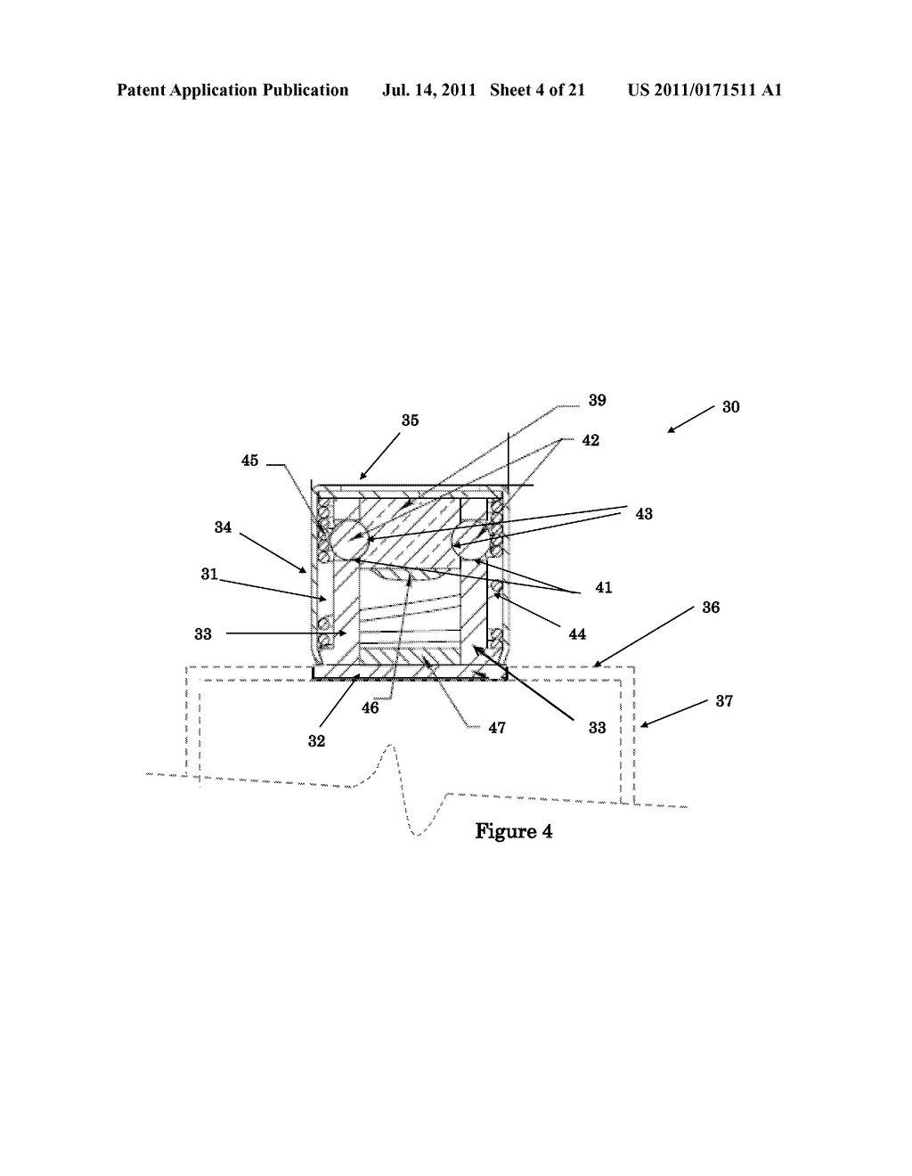 Compact and Low-Volume Mechanical Igniter and Ignition Systems For Thermal     Batteries and the Like - diagram, schematic, and image 05