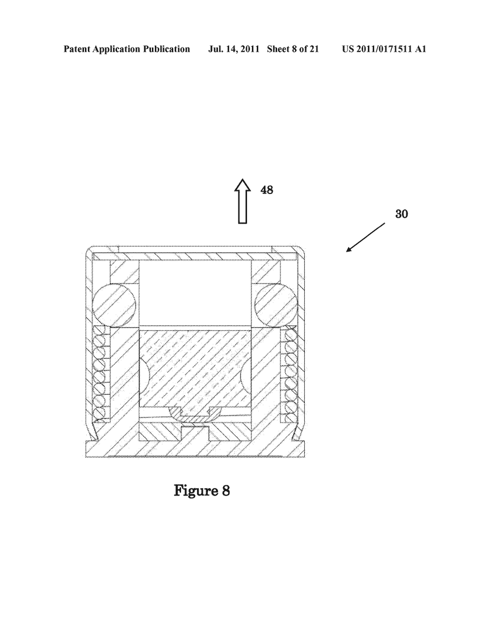 Compact and Low-Volume Mechanical Igniter and Ignition Systems For Thermal     Batteries and the Like - diagram, schematic, and image 09