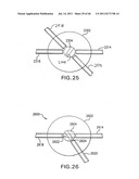 Device And Method For Making Discrete Volumes Of A First Fluid In Contact     With A Second Fluid, Which Are Immiscible With Each Other diagram and image