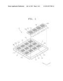 MASK FRAME ASSEMBLY FOR THIN LAYER DEPOSITION AND METHOD OF MANUFACTURING     ORGANIC LIGHT EMITTING DISPLAY DEVICE BY USING THE MASK FRAME ASSEMBLY diagram and image