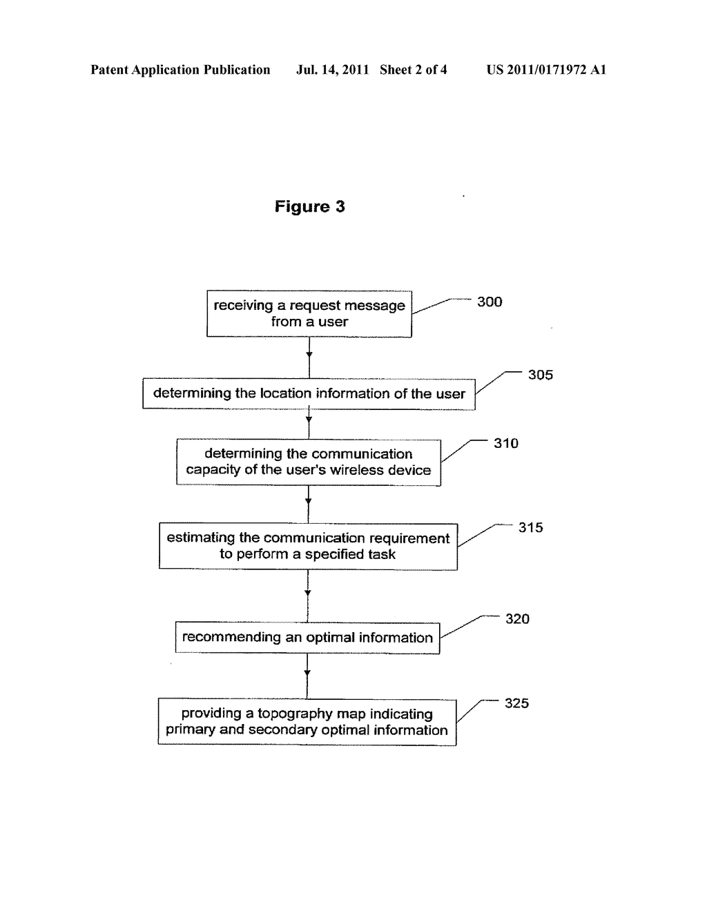 METHOD OF DETERMINING OPTIMAL CELL CONFIGURATION BASED UPON DETERMINED     DEVICE LOCATION - diagram, schematic, and image 03