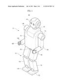 WALKING ROBOT AND METHOD OF CONTROLLING BALANCE THEREOF diagram and image