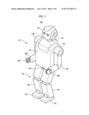 WALKING ROBOT AND METHOD OF CONTROLLING THE SAME diagram and image