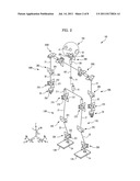 WALKING ROBOT AND METHOD OF CONTROLLING THE SAME diagram and image