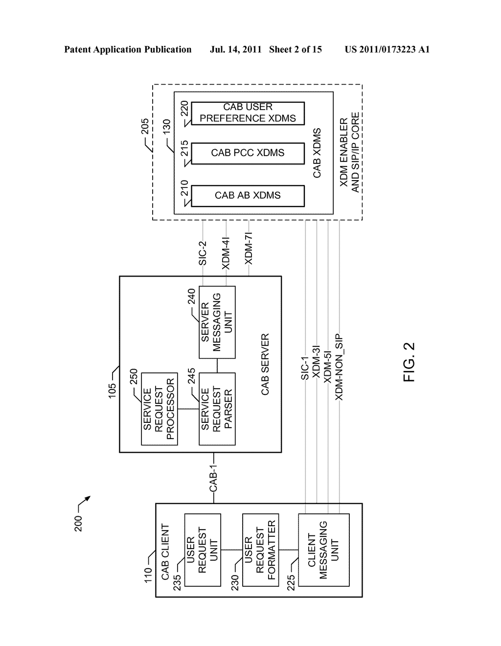 METHODS AND APPARATUS TO USE A NETWORK REPOSITORY AS A PROXY TO EXCHANGE     CONVERGED ADDRESS BOOK SERVICE REQUESTS AND RESPONSES - diagram, schematic, and image 03