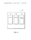 METHODS AND APPARATUSES FOR SELECTIVELY DISPLAYING INFORMATION TO AN     INVITED PARTICIPANT diagram and image