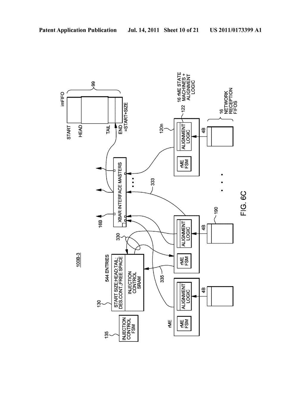 DISTRIBUTED PARALLEL MESSAGING FOR MULTIPROCESSOR SYSTEMS - diagram, schematic, and image 11