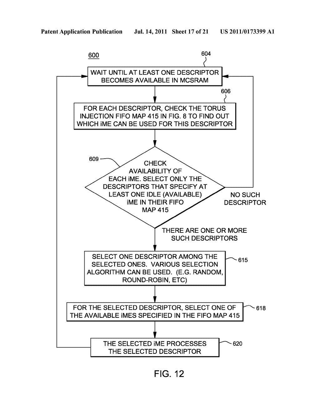 DISTRIBUTED PARALLEL MESSAGING FOR MULTIPROCESSOR SYSTEMS - diagram, schematic, and image 18