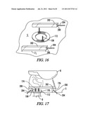 Kits, Assemblies and Methods for No-Tools Toilet Installation diagram and image