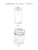 EXTRUDED CYLINDER WITH A SOLID WOOD EXTERIOR SHELL diagram and image