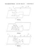 SET OF PANELS COMPRISING RETAINING PROFILES WITH A SEPARATE CLIP AND     METHOD FOR INSERTING THE CLIP diagram and image