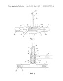 PARTICLE TRAP FOR AN EXHAUST GAS RECIRCULATION LINE AND AUTOMOBILE HAVING     A PARTICLE TRAP diagram and image