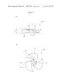 VENTILATING DEVICE AND OUTDOOR UNIT HAVING THE SAME diagram and image