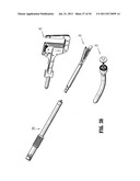 ADAPTERS FOR USE BETWEEN SURGICAL HANDLE ASSEMBLY AND SURGICAL END     EFFECTOR diagram and image