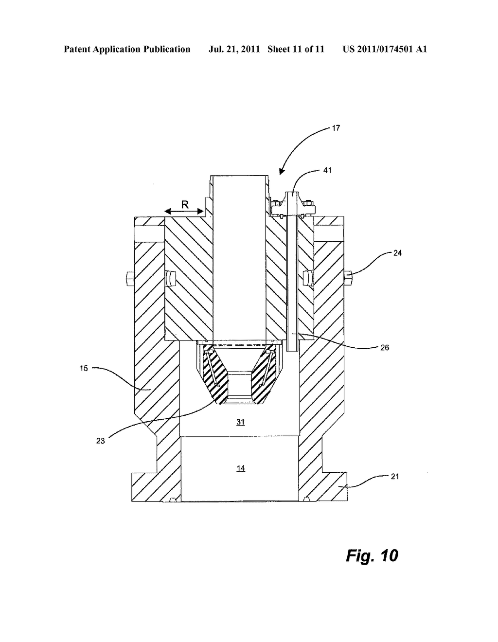 CABLE BYPASS AND METHOD FOR CONTROLLED ENTRY OF A TUBING STRING AND A     CABLE ADJACENT THERETO - diagram, schematic, and image 12