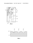 DOWNHOLE TOOLS HAVING FEATURES FOR REDUCING BALLING, METHODS OF FORMING     SUCH TOOLS, AND METHODS OF REPAIRING SUCH TOOLS diagram and image