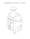Juicer Having Safety Mechanism With Its Handle diagram and image