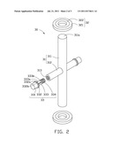 SUPPORT DEVICE AND COATING DEVICE USING SAME diagram and image