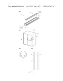 DISPLAY SYSTEM, DISPLAY DEVICE, CONTAINER DISPLAY SYSTEM, CONTAINER, FILM,     ARTICLE AND MOUNTING MEMBER diagram and image