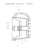 NESTED BOWL RETENTION MECHANISM FOR FOOD PROCESSORS diagram and image