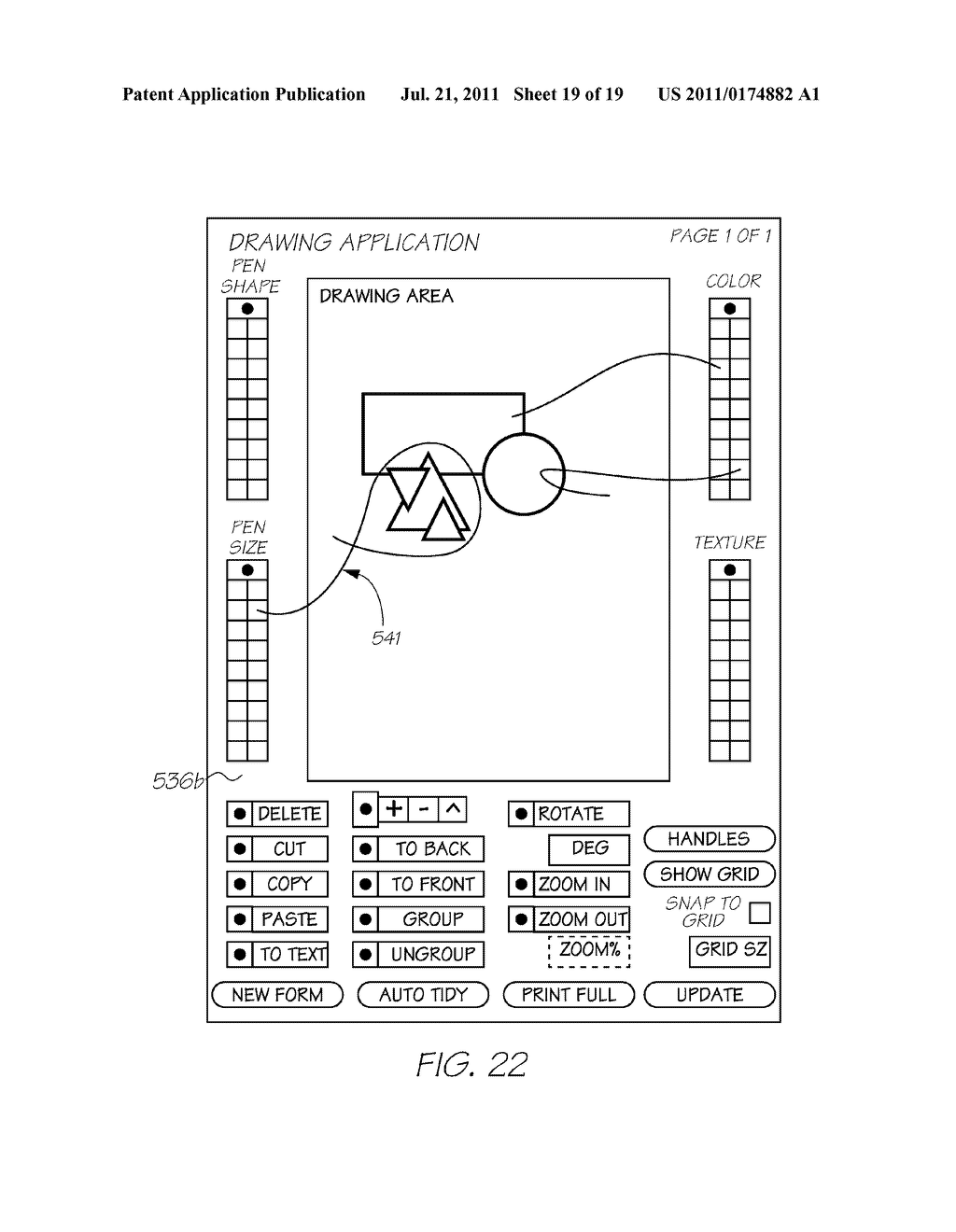 PROCESSING SYSTEM FOR DIGITIZING FREEHAND GRAPHICS - diagram, schematic, and image 20