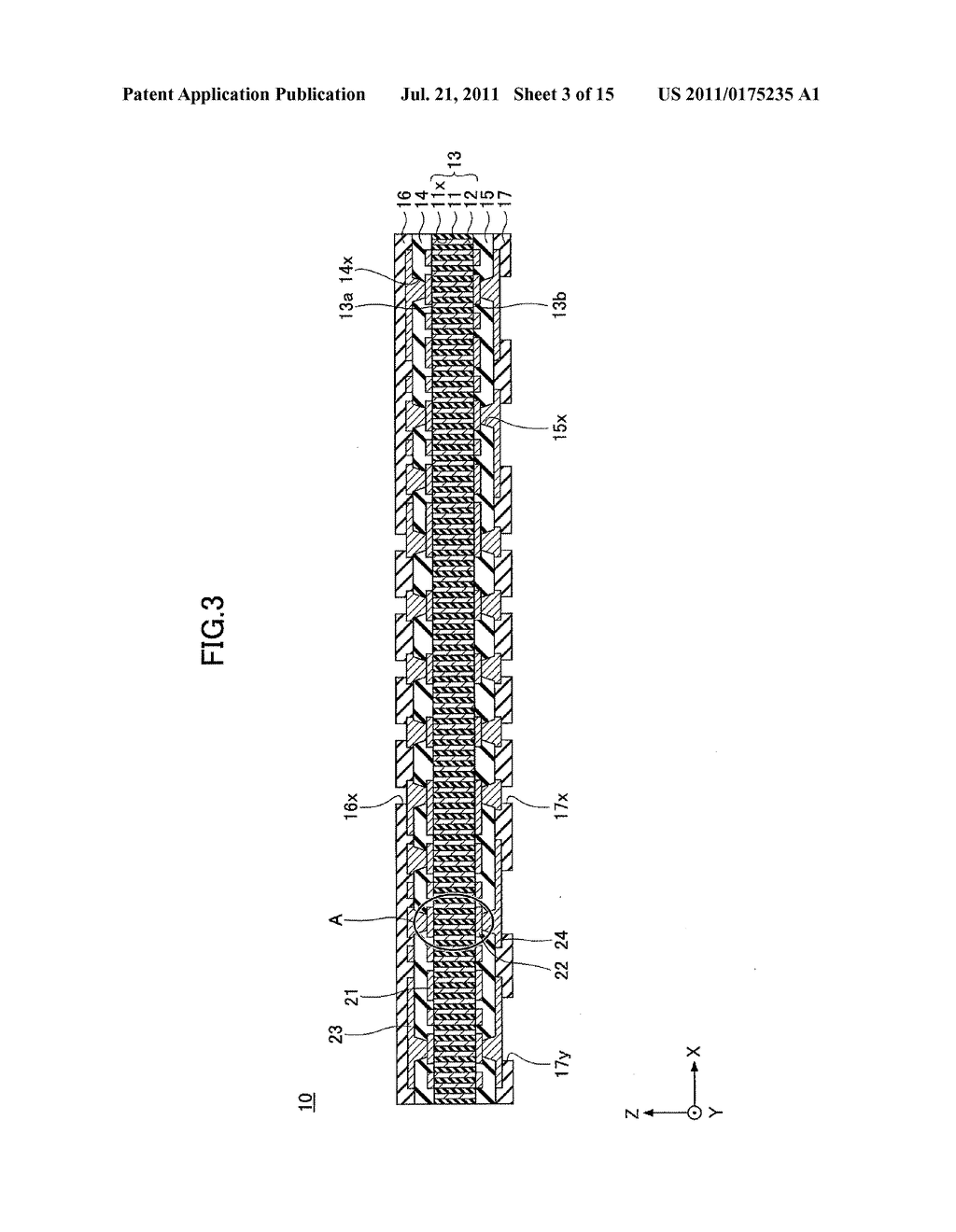 WIRING SUBSTRATE AND SEMICONDUCTOR APPARATUS INCLUDING THE WIRING     SUBSTRATE - diagram, schematic, and image 04