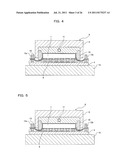 SEMICONDUCTOR DEVICE, FLIP-CHIP MOUNTING METHOD AND FLIP-CHIP MOUNTING     APPARATUS diagram and image