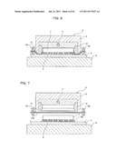 SEMICONDUCTOR DEVICE, FLIP-CHIP MOUNTING METHOD AND FLIP-CHIP MOUNTING     APPARATUS diagram and image