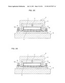SEMICONDUCTOR DEVICE, FLIP-CHIP MOUNTING METHOD AND FLIP-CHIP MOUNTING     APPARATUS diagram and image