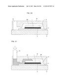 SEMICONDUCTOR DEVICE, FLIP-CHIP MOUNTING METHOD AND FLIP-CHIP MOUNTING     APPARATUS diagram and image