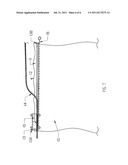 Sliding Tool for Insertion of a Locking Strip into a Channel for Sealing     the Edge of a Film diagram and image