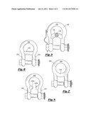 Shackle apparatus diagram and image