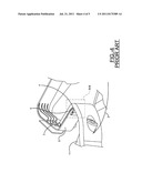 FUEL DOOR ASSEMBLY WITH VIBRATION DAMPER diagram and image