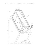 REMOVABLE ENCLOSURE FOR REAR OF VEHICLE diagram and image