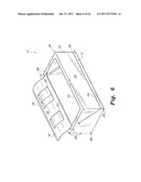 REMOVABLE ENCLOSURE FOR REAR OF VEHICLE diagram and image