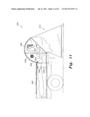 REMOVABLE ENCLOSURE FOR REAR OF VEHICLE diagram and image