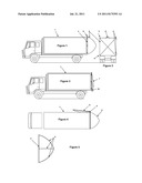 Aerodynamic boat tail attachment diagram and image
