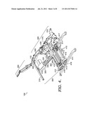 POWERED ROCKER RECLINER LINKAGE MECHANISM diagram and image