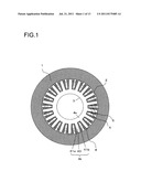 ROTATING ELECTRICAL MACHINE AND MANUFACTURING METHOD OF A STATOR THEREOF diagram and image