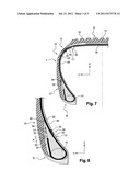 TYRE HAVING A MEMBER WITH AN OFFSET ANTENNA diagram and image