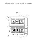 Display control apparatus, display control method and display control     program diagram and image