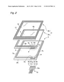 TOUCH-INPUT-FUNCTION ADDED PROTECTIVE FILM FOR ELECTRONIC INSTRUMENT     DISPLAY WINDOW diagram and image