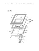 TOUCH-INPUT-FUNCTION ADDED PROTECTIVE FILM FOR ELECTRONIC INSTRUMENT     DISPLAY WINDOW diagram and image